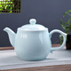 祥燕（xiangyan） 大容量家居茶壺帶過濾網(wǎng)1000ml辦公茶水壺大號泡茶壺青瓷冷水壺 粉青