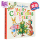 Peter Rabbit Happy Christmas Peter 彼得兔 節日快樂(lè )彼得兔子 英文原版 小初文學(xué) 兒童繪本童話(huà) Beatrix Potter