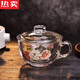 拓進(jìn)德國(guó)進(jìn)口品質(zhì)無(wú)鉛耐熱鋼化玻璃杯微波爐玻璃煲早餐牛奶杯燕麥杯泡