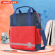 金得利三用可背式補習袋小學(xué)生書(shū)包多功能手提袋大容量拎書(shū)袋男女兒童美術(shù)袋補習包補課包文件袋紅DC1925