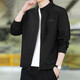 阿迪達斯（adidas）男裝外套2025春秋季新款運動(dòng)服跑步休閑防風(fēng)衣立領(lǐng)夾克外套男 H46101修身針織-偏小一碼 M