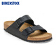 BIRKENSTOCK勃肯德國進(jìn)口男款舒適百搭外穿軟木Arizona雙扣涼拖鞋 黑色窄版1026425 41