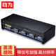 勝為（shengwei）vga分配器一分四 電腦分屏器高清顯示器切換器1進(jìn)4出 VGA分配器4口 VS-5004