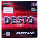 DONIC 乒乓球拍膠皮多尼克DESTO德士途F1反膠套膠 10030/F3 紅色/MAX