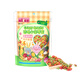 jolly pet products兔子水果干蔬菜干零食龍貓倉(cāng)鼠荷蘭豬零食小寵小食小吃 香脆小寵零食100g 脆零食