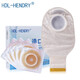 HDL-HENDRY 亨德利造口袋二件式造瘺袋 30片袋+30片底盤(pán)【送10片袋體】45mm