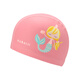 迪卡儂（DECATHLON）硅膠布泳帽女男兒童防水可愛(ài)時(shí)尚長(cháng)發(fā)游泳護耳帽子NABWG 美人魚(yú) 頭圍56-60cm（舊版size)
