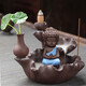 宇軒 紫砂茶寵倒流香爐禪蓮檀香爐熏香家用室內沉香仿古線(xiàn)香爐香道創(chuàng  )意擺件 禪蓮--小如來(lái)蘭