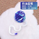 華元寵具（hoopet）寵物毛線(xiàn)鈴鐺球布偶金漸層英短貓咪逗趣互動(dòng)寵物解悶自嗨磨牙貓玩具 毛線(xiàn)球藍色