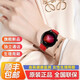 華為（HUAWEI）【女神貼心禮物】華為手表女士款Watch 3獨立接打電話自由通話eSIM商務(wù)運(yùn)動4智能成人睡眠血糖門禁 獨立通話Watch3時尚尼龍藍(lán)-曬單紅色皮表帶