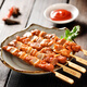華都食品 骨肉相連 2斤/袋/25串 雞腿肉串雞脆骨串空氣炸鍋食材燒烤