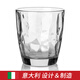 BORMIOLI ROCCO 波米歐利意大利進口玻璃杯啤酒果汁杯喝水杯果汁杯鉆石創(chuàng)意杯子 透明色390ML（1只）