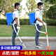 韻露農(nóng)用背負(fù)式多功能施肥神器玉米追肥器撒肥器溜肥點肥根部下化肥機 50斤背桶（點壓+手控）兩用/藍色