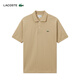 LACOSTE法國鱷魚(yú)男裝休閑商務(wù)經(jīng)典L.12.12純棉舒適短袖Polo衫|L1212 02S/奶咖色 M 4