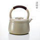 聚器堂 陶壺陶瓷 手工燒水壺 大號提梁壺泡茶壺 電加熱煮茶器煮茶壺 滑石釉清閑燒水壺