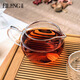 宜龍茶道簡(jiǎn)約玻璃茶具功夫茶具配件加厚耐熱玻璃公道杯茶海分茶器 蘋果茶海(300ml)