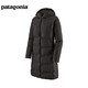 【9成新】Patagonia巴塔哥尼亞女戶(hù)外保暖派克中長(cháng)款羽絨服27915 BLK M   