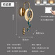 名御鳳凰2023年新款壁燈臥室輕奢床頭簡約現(xiàn)代創(chuàng)意電視機客廳背景墻燈 LB3356右邊-鳳尾向下