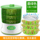 麥卓（MAKE JOY） 豆芽機全自動家用智能發(fā)豆芽生豆芽雙層三層大容量自動泡豆培育機發(fā)芽機 A01三層+蓄水壓盤