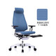 保友辦公家具（Ergonor） 基尼迪亞電競椅電腦椅聯(lián)友人體工學(xué)椅居家辦公椅學(xué)習帶久坐提醒 藍色T168進(jìn)口網(wǎng) （椅子+躺舒寶）