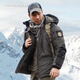 愛(ài)默生新品極狐棉服男加厚戶(hù)外登山保暖防寒棉大衣防風(fēng)防潑水外套 SM深灰色 M