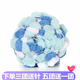 帝行（DIXING）球球毛線(xiàn)手工diy織墊子蓋毯子圍巾汽車(chē)凳子坐墊波波球線(xiàn)大球球線(xiàn) 39清新藍
