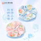 蘇州博物館刺繡發(fā)圈女生可愛氣質(zhì)頭繩光滑質(zhì)感佩戴舒適顏色百搭手腕裝飾 藍(lán)色