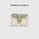 CHARLIE&KELLI CK品牌錢(qián)包女款2025年花草小清新錢(qián)包卡包零錢(qián)包證件包實(shí)用禮物 綠色【京倉配送 品牌禮袋】