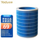亞都（YADU） 加濕器原廠濾網(wǎng)濾芯凈化過濾配件300\/301\/302濾芯 【原廠濾芯】300/301/302專用