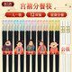 唐宗筷 天壇宮禧合金筷子12雙配實(shí)木筷枕2個(gè) 含公筷 糖果配色TK33-7170