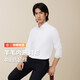 紅豆（Hodo）保暖襯衫男內里羊毛內膽純色加厚長(cháng)袖襯衫 W1白色 185/100B 