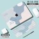 機(jī)番2023新款macbook防摔散熱氣殼適用macbookpro14筆記本macbookair13寸套pro16外殼air英寸 莫蘭迪-舒緩+同色鍵盤膜(備注型號)