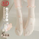 浪莎襪子女月子襪產(chǎn)后秋冬薄款精梳棉親膚透氣寬松口中筒襪孕婦睡眠襪