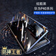 億姿 華為P40Pro手機殼P40/40Pro+萬磁王保護外殼套磁吸雙面玻璃防摔抗壓鏡頭保護全包男女 華為P40Pro 雙面玻璃 炫酷黑