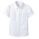 伊頓紀(jì)德校服 學(xué)院童裝女童短袖襯衫兒童蝴蝶結(jié)白色襯衣09C226 白色09C226 150cm
