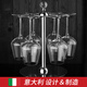 BORMIOLI ROCCO 波米歐利意大利進(jìn)口紅酒杯水晶玻璃杯葡萄酒香檳高腳杯酒具套餐 470ML6只紅酒杯+杯架