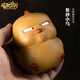 塔馳密司（TOUCH MISS）紫砂茶寵擺件精品可養(yǎng)趣味可愛卡通小鳥茶桌茶玩創(chuàng)意裝飾品擺設(shè) 紫砂大吉大利趣味小雞（大號(hào)）