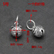 覓倩（MiQian）925銀 diy配件泰銀貓平安搖鈴小鈴鐺手鏈腳鏈掛件吊墜 時(shí)尚 5號/一個(gè)