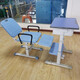 中小學(xué)生午休折疊桌椅可升降折疊學(xué)校課桌椅教室可平躺午睡桌椅廠(chǎng) 椅子