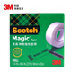 3M 思高 隱形膠帶 磨砂透明神奇錯題膠帶 無(wú)痕隱形 可黏錯題 辦公用品 810-CQ25 19mm×25m 1包裝