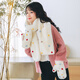 677888圍巾女冬款簡(jiǎn)約韓版學(xué)生百搭可愛(ài)少女毛絨絨甜美保暖秋冬日系百搭冬季禮盒裝 長(cháng)圍巾+手套 180*17
