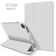 佐佑小子2022新款iPadpro11保護(hù)套帶筆槽蘋果ipad air13寸平板電腦殼pro12.9英寸防摔殼輕薄硅膠全包皮套 iPad Pro11【迷霧灰】