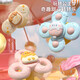 ONEVAN嬰兒吸盤(pán)轉轉樂(lè )寶寶餐桌玩具卡通兒童陀螺0一1歲2可啃咬6個(gè)月 升加厚【甜心/三件套】吸盤(pán)轉轉