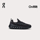 On 昂跑 Cloudleap 兒童款休閑鞋 Black/Eclipse黑色/日食黑 33.5