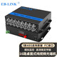 EB-LINK 視頻光端機模擬監(jiān)控高清數(shù)字光端機1路2路4路8路16路24路32路（一對單價）標準版 16路桌面式純視頻+1路反向485數(shù)據(jù)光端機