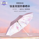 慕妮薇雙層自動(dòng)太陽(yáng)傘女超強防曬防紫外線(xiàn)遮陽(yáng)傘晴雨兩用女生高顏值2025 水粉全自動(dòng)【鈦金雙層防暴曬】