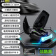 娛品 【游戲無(wú)感延遲】2024新款藍牙耳機無(wú)線(xiàn)藍牙雙耳半入耳式電競長(cháng)待機高音質(zhì)適用蘋(píng)果華為vivo紅米 黑金剛【藍牙5.3+雙模式解碼】 頂配