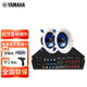 雅馬哈（YAMAHA）NS-IC600吸頂音響喇叭套裝背景音樂廣播系統(tǒng)超市店鋪家用天花嵌入全景聲音響 背景音樂套餐一