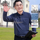 老爺車（LAOYECHE）爸爸裝秋季長(zhǎng)袖t恤男中年男士商務(wù)休閑POLO翻領(lǐng)上衣中老年人衣服