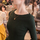 拓澀（TUOSE）打底衫女裝秋冬新款內搭上衣香港潮牌長(cháng)袖針織衫韓版修身顯瘦緊身百搭洋氣毛衣 墨綠色 L